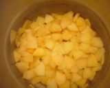 A picture of step 1 of Egg & Dairy Free Creamy Easy Apple Pie.