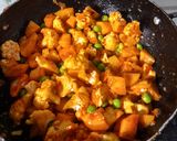 A picture of step 4 of Cauliflower Peas Potato Sabzi.