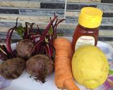 Foto langkah ke 1 dari resep Jus buah bit dan wortel.
