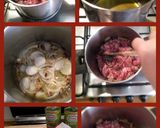 A picture of step 2 of AMIEs PASTA with Sausage & Spicy Tomatoe Sauce.