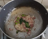A picture of step 1 of Kanda Batata Poha.