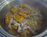 A picture of step 4 of Simmered Ground Meat and Kabocha Squash.