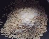 A picture of step 1 of Barley fruits healthy salad.