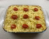 A picture of step 10 of Lamb moussaka lasagna.