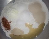 A picture of step 1 of Pizza dough.