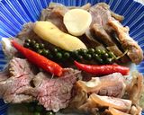 Hình bước làm 5 của món Bắp bò ngâm mắm