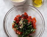 صورة لخطوة 3 من وصفة بروسكيتا بومودورو (طبق مقبلات إيطالي)Bruschetta al Pomodoro