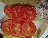 A picture of step 4 of Leftover turkey sandwiches with spicy onions.
