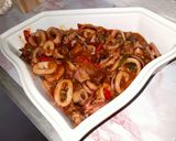 Foto langkah ke 5 dari resep Cumi Saos Padang.