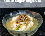Foto langkah ke 6 dari resep Soto daging sapi (soto seger boyolali kuah bening).