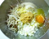 A picture of step 4 of Chicken and Burdock Root Tsukune Patties with Mustard and Ponzu.