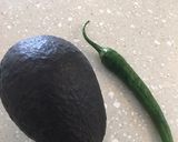 A picture of step 1 of Avocado Butter with Seeded Pitta Bread.