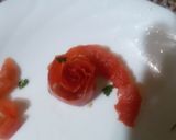 Une image de l'étape 2 de Salade des legumes au bouquet des fleurs.