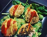 Foto del paso 5 de la receta: Croquetas de atún con amaranto 🐟🍙