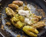 A picture of step 4 of Stuffed Hariyali Parwal.