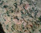 Spinach shrimp alfredo with noodles recipe step 5 photo