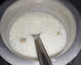 A picture of step 6 of Skimmed sago milk.