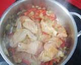 Foto del paso 3 de la receta Arroz al curry con pollo y verduras