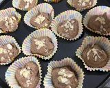 Gambar langkah 5 resipi Kek Coklat Badam (R384).