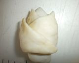 A picture of step 7 of Bamboo Shoot Shaped bread.