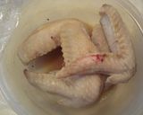 A picture of step 1 of My Family's Miso Chicken Wings.