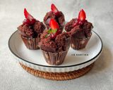 Foto langkah ke 10 dari resep Brownies Cokelat Kukus Mekar.