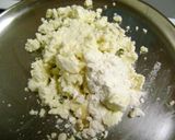 A picture of step 1 of Bhapa (Steamed) Sandesh.
