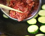 A picture of step 6 of Gochujang & Lemon Flavored Zucchini and Beef.