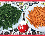 Foto del paso 1 de la receta: Salteado de verduras con fideos de arroz