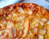 Une image de l'étape 4 de Flan aux pommes.