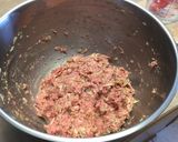 A picture of step 4 of Italian Meatballs.