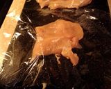 A picture of step 3 of Chicken Roulade.