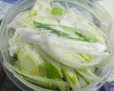 A picture of step 2 of All-Purpose Japanese Leek and Oil Sauce - Great with Steamed Chicken.