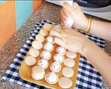 รูปขั้นตอนการทำที่ 24 ของ Macaron หม้ออบลมร้อน อยากทำมาการองไหม!! ไข่ขาวแค่1ฟอง