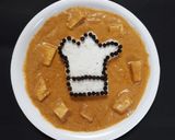 A picture of step 4 of Shaahi paneer.