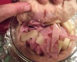 A picture of step 2 of Easy Bake Stuffed Chicken Cordon Bleu with Hollandaise Sauce.
