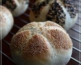 A picture of step 9 of German Kaisersemmel Rolls with Rye.