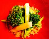 A picture of step 7 of Steamed Broccoli.