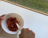 Foto langkah ke 2 dari resep Kimchi Bokkeumbap 김치볶음밥 | Nasi Goreng Kimchi | Halal & No Gochujang.