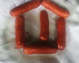 A picture of step 3 of Chicken sausage.