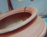A picture of step 1 of Katwa gosht.