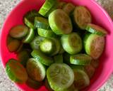 Fresh Ivy gourd pickleTaja Tindoranu athanu recipe step 1 photo