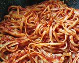 A picture of step 5 of Pasta with Soy Sauce.