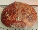Foto langkah ke 20 dari resep Choco Swirl Sourdough Bread (Open Bake Method).