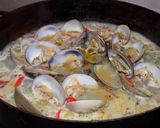Foto del paso 13 de la receta: Almejas, mejillones al disco