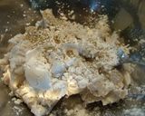 A picture of step 1 of Taro Manju with Sticky Sauce.