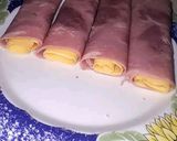 Foto del paso 1 de la receta: Deditos de jamón y queso🤩🤤