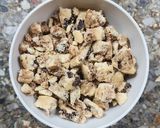 Foto del paso 3 de la receta: 🌟 "Turrón" nevado choco cookies con almendras - 5 ingredientes 🌟