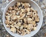 Foto del paso 3 de la receta: 🌟 "Turrón" nevado choco cookies con almendras - 5 ingredientes 🌟