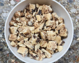 Foto del paso 3 de la receta: 🌟 "Turrón" nevado choco cookies con almendras - 5 ingredientes 🌟